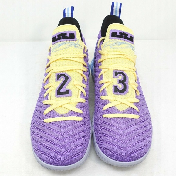 Nike Lebron XVI 16 Lakers Heritage Atomic Violet CK4765-500 Mens Size 12 main image 5